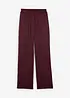 Pantaloni da jogging in tessuto effetto neoprene, bonprix
