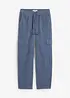 Pantaloni di velluto in barrel shape, bonprix