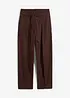 Pantaloni con piega cucita, bonprix