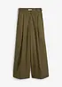 Pantaloni con fibbie ai lati in misto viscosa, bonprix