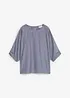 Blusa loose fit in puro cotone, bonprix