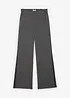 Pantaloni larghi in simil lana, bonprix