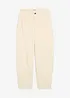 Pantaloni modello barrel in velluto a coste, bonprix