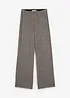 Pantaloni a palazzo in similmaglia, bonprix