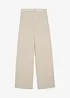 Pantaloni a palazzo in similmaglia, bonprix