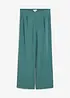 Pantaloni cropped in morbido misto viscosa, bonprix