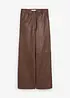 Pantaloni in similpelle, bonprix