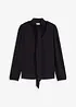 Maglia strutturata con fiocco staccabile, bonprix