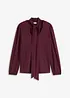 Maglia strutturata con fiocco staccabile, bonprix