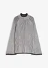 Maglione oversize con collo dritto, bonprix
