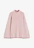 Maglione oversize con collo dritto, bonprix