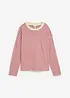 Maglia a maniche lunghe in cotone pesante, bonprix