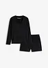 Pigiama estivo loungewear in materiale morbido leggero, bonprix