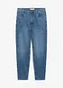 Mom jeans cropped, vita alta, bonprix