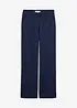 Pantaloni 7/8 larghi in misto cotone biologico elasticizzato, bonprix