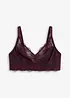 Bralette con ricami, bonprix