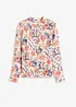 Camicetta in fantasia floreale, bonprix