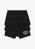 Boxer aderenti con morbido cotone (pacco da 3), bonprix