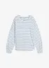 Maglia a maniche lunghe in puro cotone biologico, bonprix