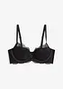 Reggiseno con coppe preformate in pizzo fine, bonprix