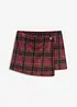 Gonna-pantalone corta con bottone gioiello, bonprix