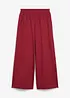 Pantaloni 7/8 in felpa di cotone biologico, bonprix