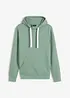 Felpa con cappuccio in puro cotone, bonprix