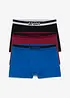Boxer aderenti con cotone (pacco da 3), bonprix