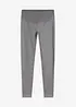 Leggings sportivi senza cuciture, arricciati dietro, bonprix