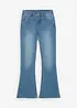 Jeans flared a vita media, bonprix