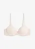 Reggiseno con coppe preformate ed effetto lucido, bonprix