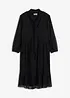 Abito in jersey e mesh, bonprix
