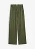 Pantaloni in jersey crêpe strutturato, bonprix