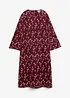 Abito midi in pura viscosa floreale, bonprix