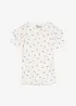 T-shirt in misto cotone biologico elasticizzato, bonprix
