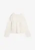Maglia a maniche lunghe in puro cotone, bonprix