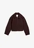 Giacca corta effetto neoprene, bonprix