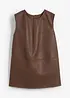 Top in similpelle, bonprix