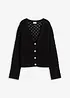Cardigan traforato, bonprix