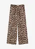 Pantaloni a palazzo in satin fluente, bonprix