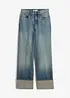Jeans straight, vita alta, bonprix