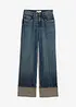 Jeans straight, vita alta, bonprix