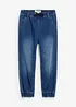 Jeans in felpa con elastico in vita regular fit, straight, bonprix