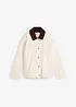 Giacca in twill con colletto in velluto, bonprix