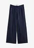 Jeans wide leg super soft, vita alta, bonprix