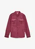 Camicia a maniche lunghe in puro cotone effetto lavato, bonprix
