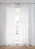 Tenda trasparente a righe (pacco da 1), bonprix