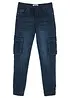 Jeans con elastico in vita slim fit, bonprix