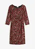Abito in maglina con fantasia paisley, bonprix