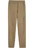 Pantaloni termici in twill con elastico in vita, loose fit, bonprix